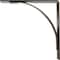Ekena Millwork Morris Steel Bracket, Antiqued Pale Gold 3"W x 14"D x 14"H BKTM03X14X14MOAPG - alternate 8